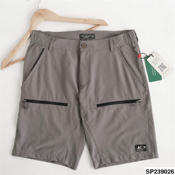 TJO Stretch Zipper Pocket Short